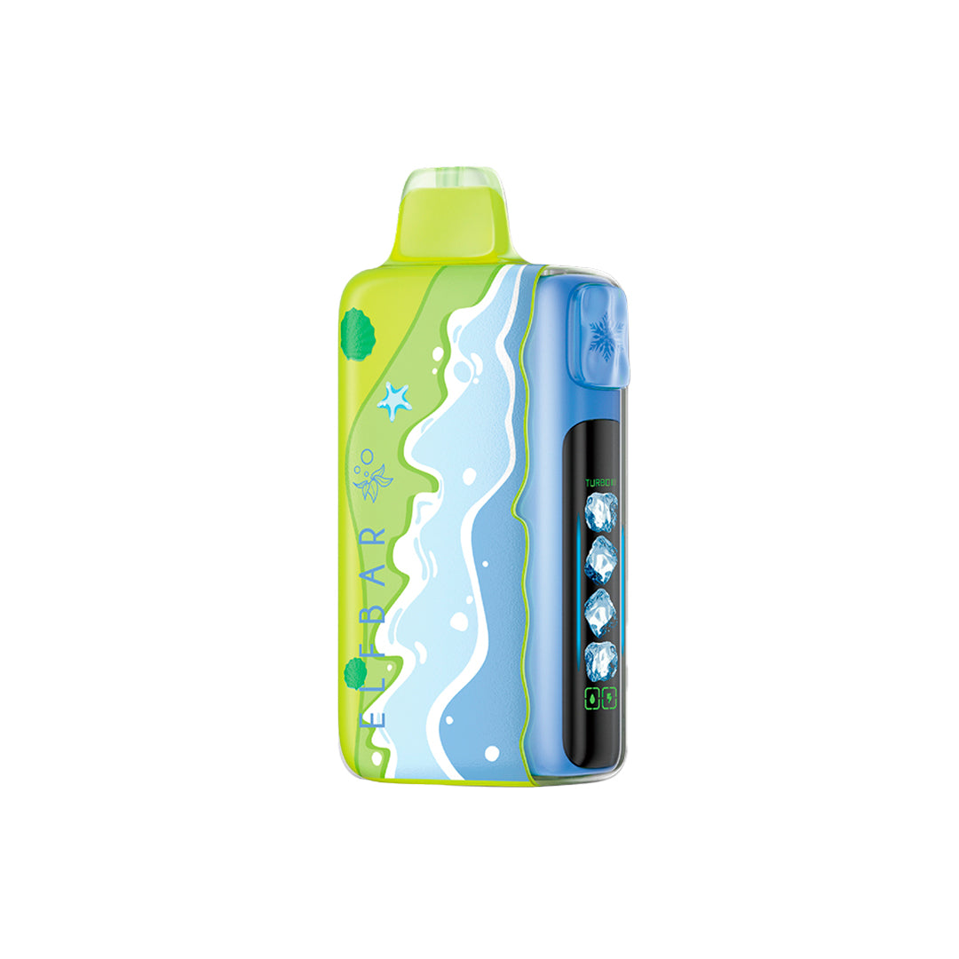 Elf Bar Iceking Summer Edition Disposable Pod 5%(40K Puffs) (Black Mint)